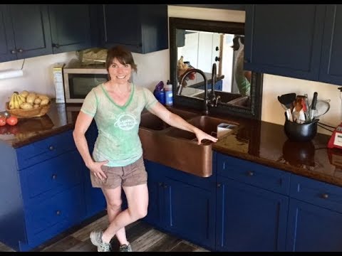 All Done Concrete Countertops Part 3 Polishing Acid Stain And