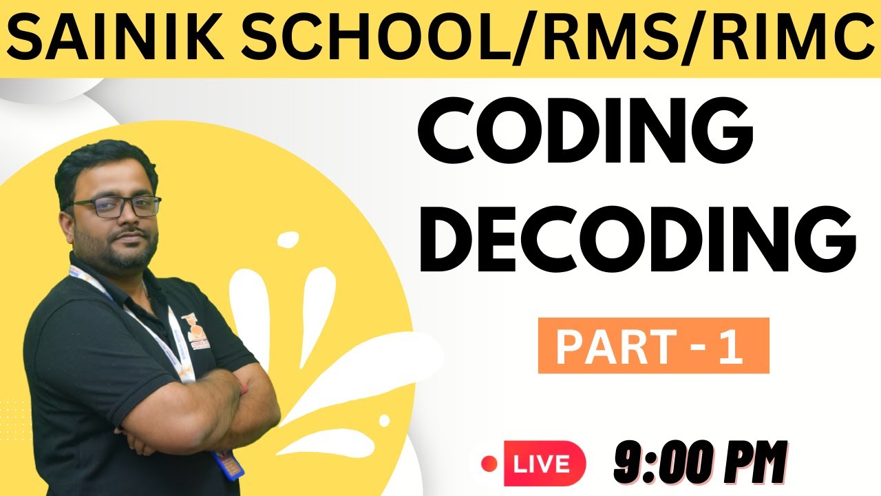 Coding Decoding class 1 / Coding Decoding Reasoning Tricks Hindi ...