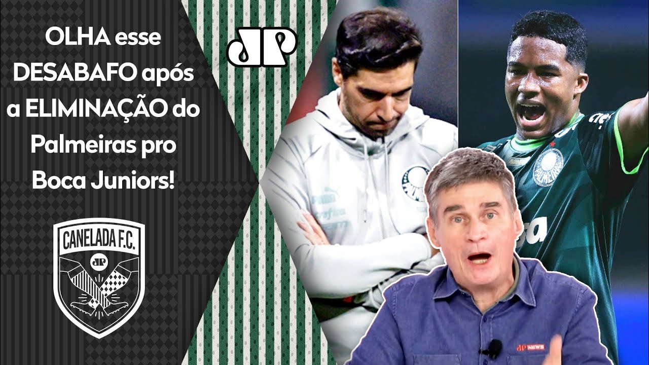 🔴 PALMEIRAS ELIMINADO DA LIBERTADORES PARA O BOCA JUNIORS; O QUE PODE  ACONTECER COM ABEL FERREIRA? 