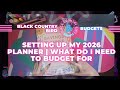 Setting up my 2026 planner | Mapping out my year & everything I need to budget and cash stuff for