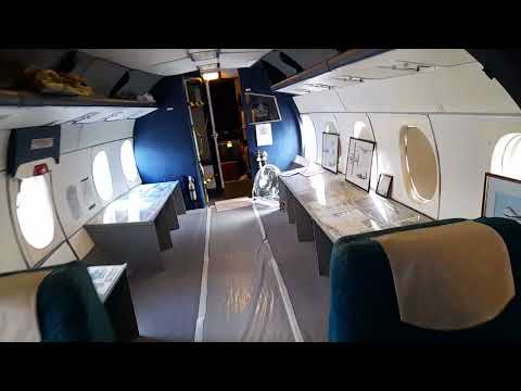 A Review of a 1950s Handley Page Dart Herald 100 G-APWA BEA Aeroplane