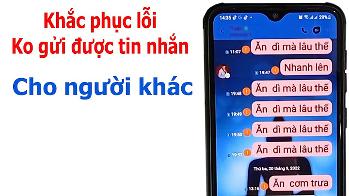 Lỗi không gửi được tin nhắn windows phone 10 năm 2024