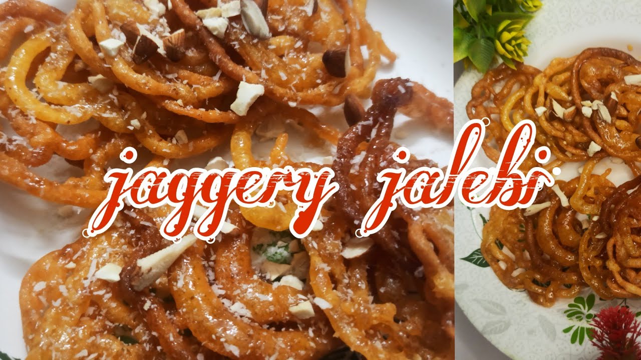Jaggery jalebi recipe / luck with cooking YouTube