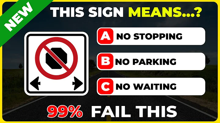 Top 60 Road Signs and Meanings | Traffic Signs Explained for Driving Test