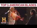 Forged in Fire: TOP 5 DEADLIEST AMERICAN BLADES | History