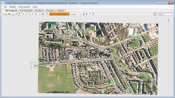 Multiple Selection Tool (Paramics Discovery 19)