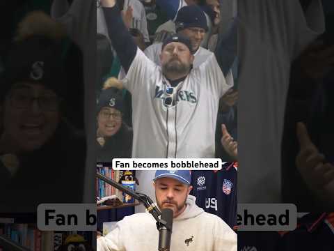 Cal Raleigh turns a fan into a bobblehead, a breakdown