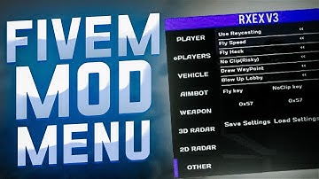 FREE FIVEM MOD MENU DOWNLOAD / BEST FIVEM HACK 2022 / UNDETECTED!