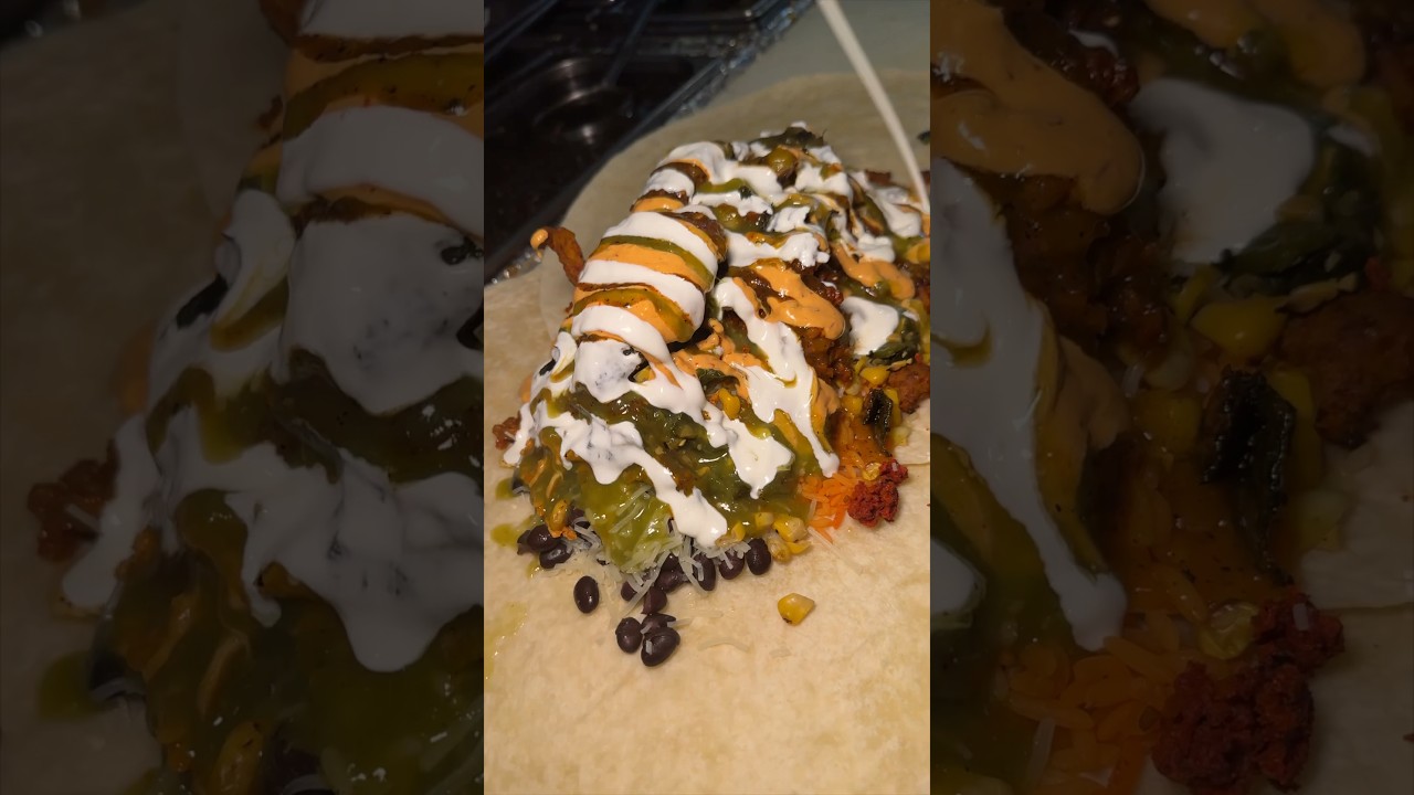EVERY PROTEIN (and sauce) BURRITO from TACORIA in Morristown, NJ! 🌯🤯🤤 WORTH IT. #DEVOURPOWER
