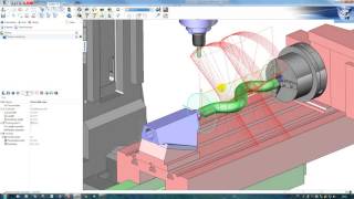 Rotary machining operation in SprutCAM Rotary machining operation in SprutCAM
