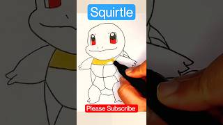 Squirtle #shorts #pokemon #viral #cartoon #short #art