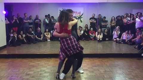 Niko "Suave" Salgado and Yuan Tsing - demo at Zoukchata Uprizing December 2016