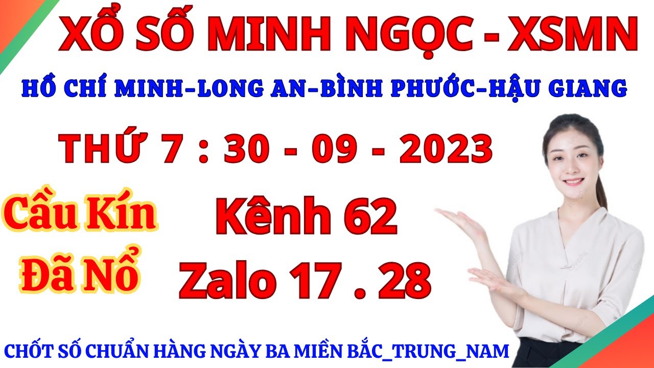 XSMN Minh Ngọc - Trực tiếp Xổ Số Miền Nam - KQXS Miền Nam ngày 29/09 ...