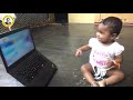 Vasanth & Co’s youngest customer having a fun moment watching our Andha kalam Ad. Mp3 Song