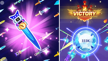 Super Knife Master Gameplay (by anyuserper) | Android, iOS