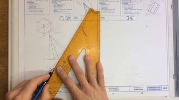 Solid geometry of a HEXAGONAL pyramid