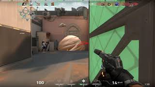 Valorant FPS Drop Alienware sucks (look at the top left)