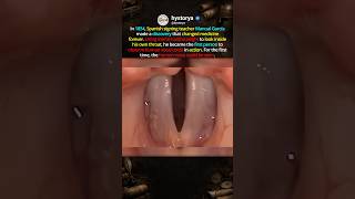 Discovering the Vocal Cords 🗣️ #hiddenhistory #historyshorts