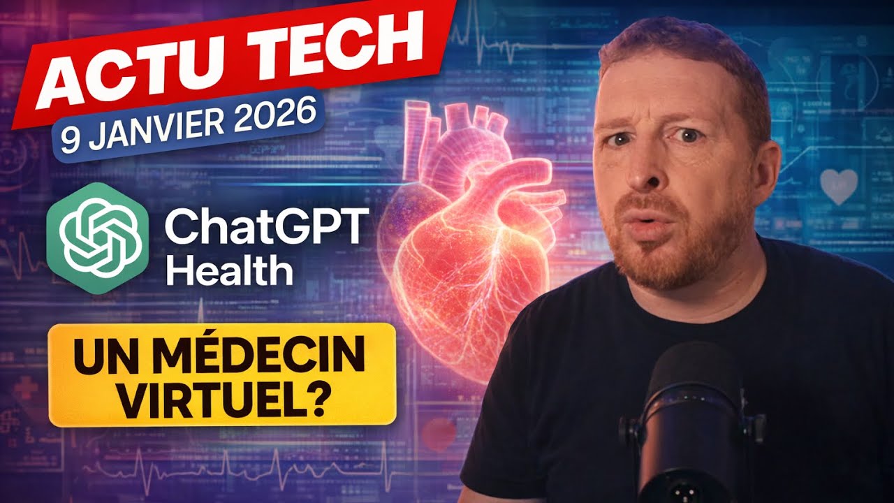 IA 2026 : ChatGPT veut s'occuper de votre santé