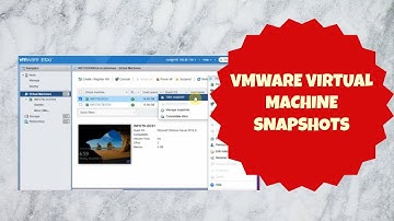 How to take VMware Virtual Machine Snapshots and Revert the Snapshot