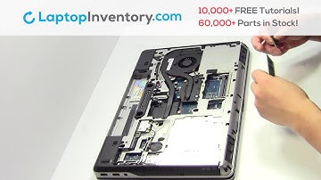 DELL Latitude E6540 RAM Memory Replacement - Laptop Notebook Install Guide, Replace E5520 M4600