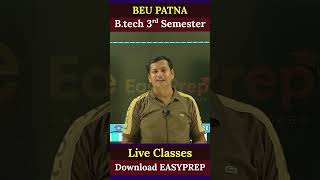 💥BEU B.Tech 3rd Semester | Biggest Announcement | Live Classes | BEU Patna #btech #beu #bihar