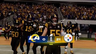 STEEL CITY IS LOVING THIS! STEELERS DEFENSE IS UNSTOPPABLE IN SUPER BOWL 14 STEELERS VS RAMS!