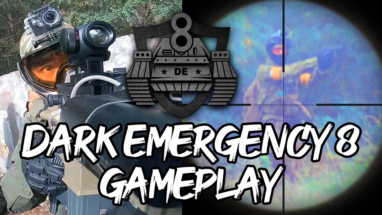 Dark Emergency 8 | DE8 Airsoft Gameplay | Deutsch