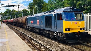 DB Schenker 60074 ‘Luke’ Passing Through Reading West with Toot