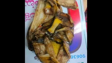 A true gardener never wastes — even banana peels from a bus ride end up in the compost! #composting