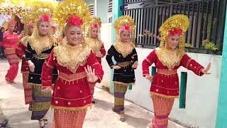 Tari Galombang & Silat Persembahan + kesenian Musik Tambua