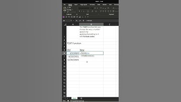 TEXT Function #shorts Microsoft Excel Tutorial