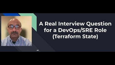 Devops SRE Real Interview Question 87 How to Lock and Unlock Terraform State file