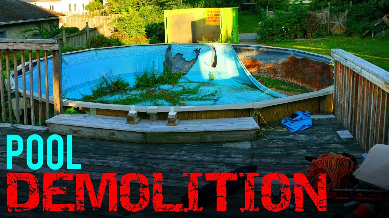 Pool Removal — LBS Demolition