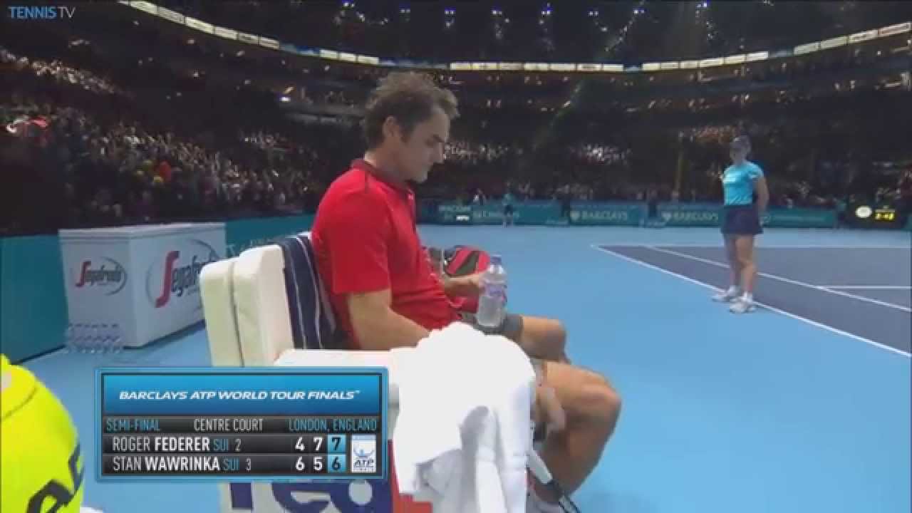 Watch Roger Federer Save 4 Match Points Vs