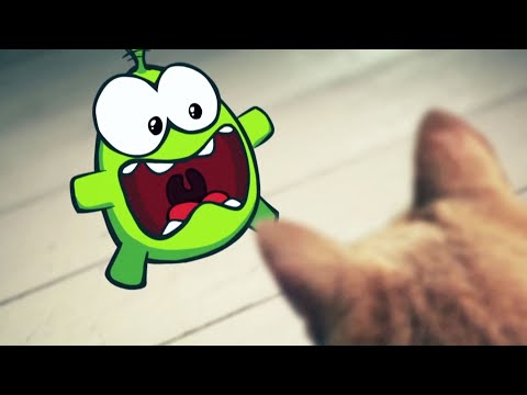 أوم نوم يخيف الهالوين أوم نوم لطيف جد ا عندما يكون خائف ا     