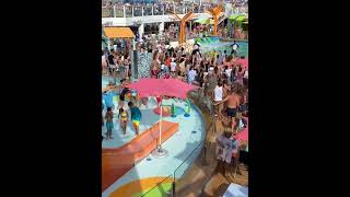 Royal Caribbean Odyssey of the Seas Aug 4th 2024. Greek Isles.  Sail Away Party