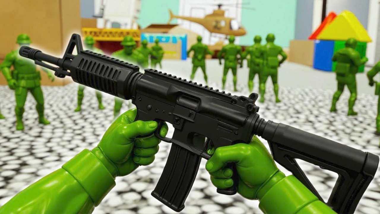 INSANE Toy Soldier Battles in VR