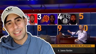 REACTING TO COLIN COWHERD'S TOP 10 PLAYERS IN THE NBA PLAYOFFS!