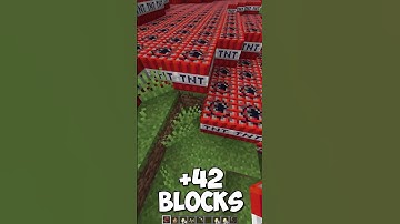 1 TNT 🧨 per Subscriber in Minecraft, Day 990 #minecraft #minecraftshorts