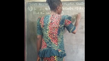 2025 neco mathematics objective question number 43