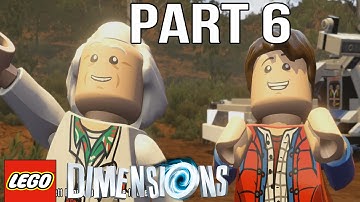 LEGO Dimensions Walkthrough Part 6 - Back to the Future (Gameplay Let