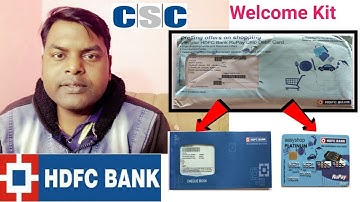 Welcome Kit of HDFC Bank ! Unboxing and review