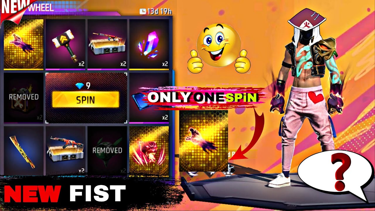 New Fist 🔥 Sirf 1 Spin Me Nikal Gaya 😱 | One Spin Luck 😍 | Free Fire