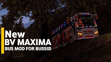 New Bv maxima bus mod for bussid | bus simulator indonesia | kerala tourist bus mod