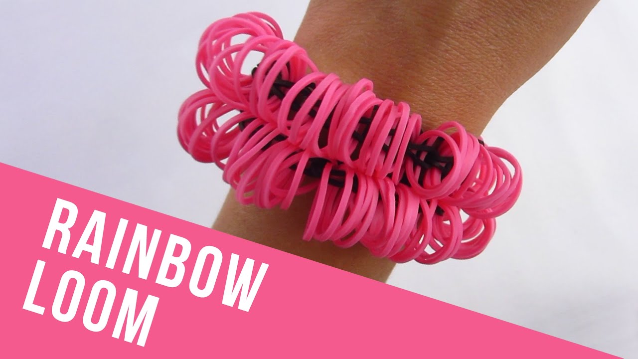 How to Make Loom Bands. 5 Easy Rainbow Loom Bracelet Designs