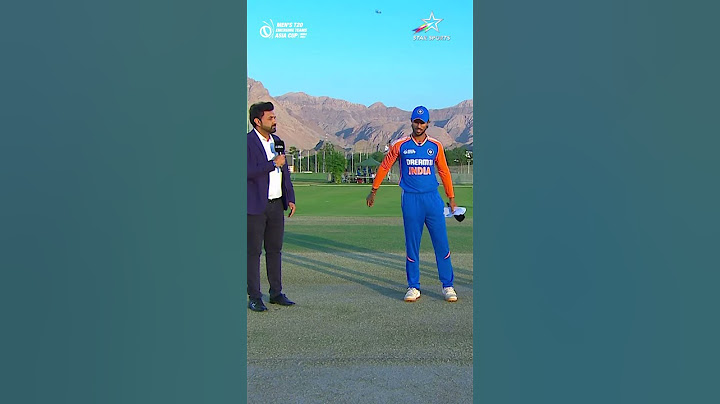 Afghanistan A won the toss & elected to bat first! | #INDvAFG | #EmergingAsiaCupOnStar