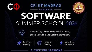 Session 1 - Programming Club | Software Summer School 2026 | CFI, IITM screenshot 4