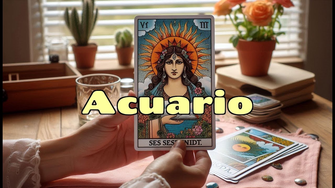 ACUARIO: UN MILAGRO TE GUIA, ALGUIEN REGRESA Y TU FUTURO SE LLENA DE ...