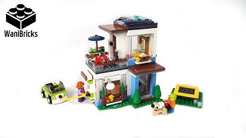 Lego Creator 31068 Modular Modern Home - Lego Speed Build